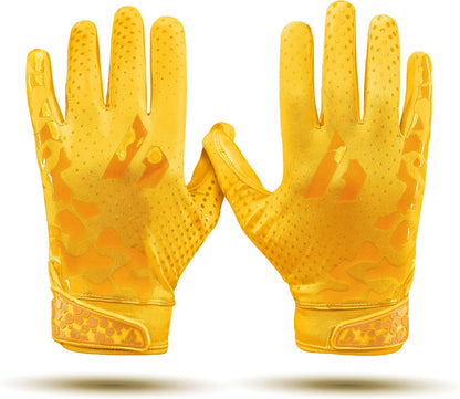 RPG1 Football Gloves - Adult & Youth Sizes – Extra Sticky Grip Kids Football Gloves for Game Day, Training, High School