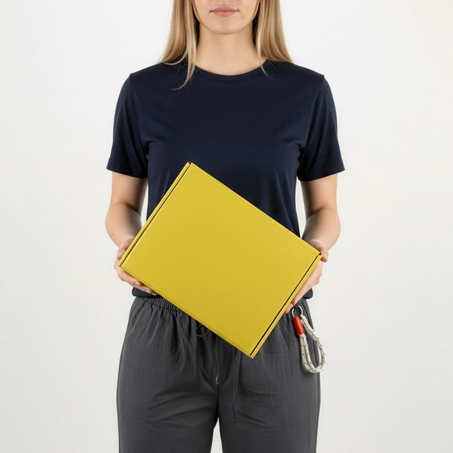 6 Pack 12x9x4 in Cardboard Shipping Boxes, Lemon Yellow Gift Box | Bright Color, Tuck Top, Quick Fold, Easy Assemble, Shape Well, Single Corrugated, Shirt, Shoe, Small Business Packaging