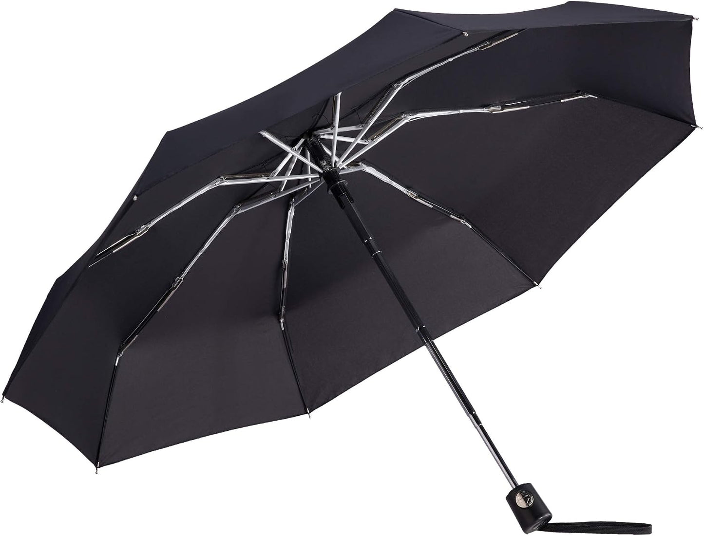 Automatic Mini Travel Windproof Umbrella Compact Auto Open/Close Small Lightweight Folding Rain Umbrellas for Women Men