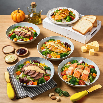 Butter Spreader Knives Set of 2, Gold Stainless Steel Butter Knife with Yellow Porcelain Handles, Blunt Edge Cheese Spreader Set for Soft Cheese, Butter, Jam, Charcuterie, Pastry
