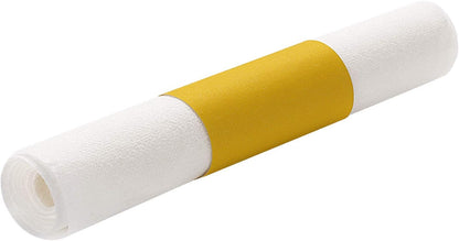 Self-Adhesive Yellow Paper Napkin Bands (2500 Count) - 4.25 x 1.5 Inch Professional Napkin Rings - Self-Sealing Disposable Silverware Wrappers for Restaurants & Formal Events GM1108