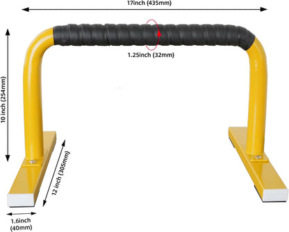 Strength Training Parallettes Push Up Bars, Pushup Handles Calisthenics Equipment for Home Workout, Anti-slip Gymnastics Bars, Handstand & Dip Bar for Outdoor Exercise