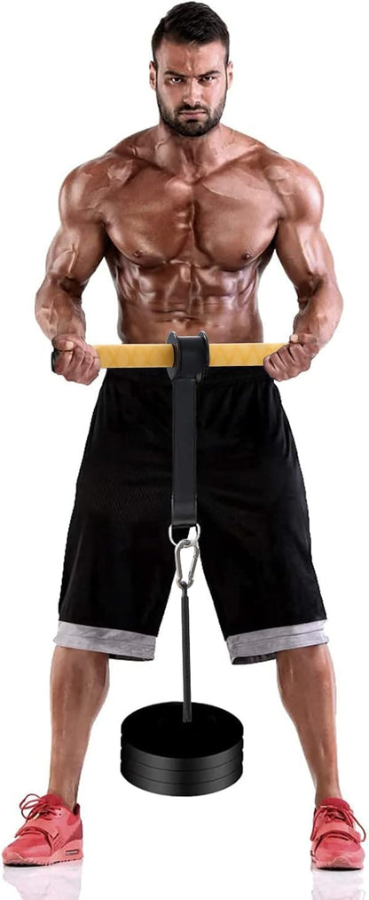 Wrist and Forearm Blaster, Wrist Roller & Forearm Roller with Anti-Slip Grip Handles, Forearm Strength Trainer Ideal for Grip Strength, Muscle Building, Rehabilitation