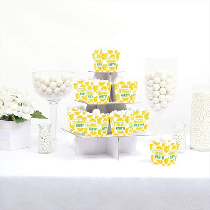 So Fresh - Lemon - Party Mini Favor Boxes - Citrus Lemonade Party Treat Candy Boxes - Set of 12