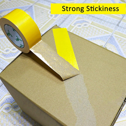 Light Yellow Duct Tape, 2Rolls Heavy Duty Strong Industrial Color Duct Tape 9.0 mil x 1.88inch x 30yds for Packing and Repairing