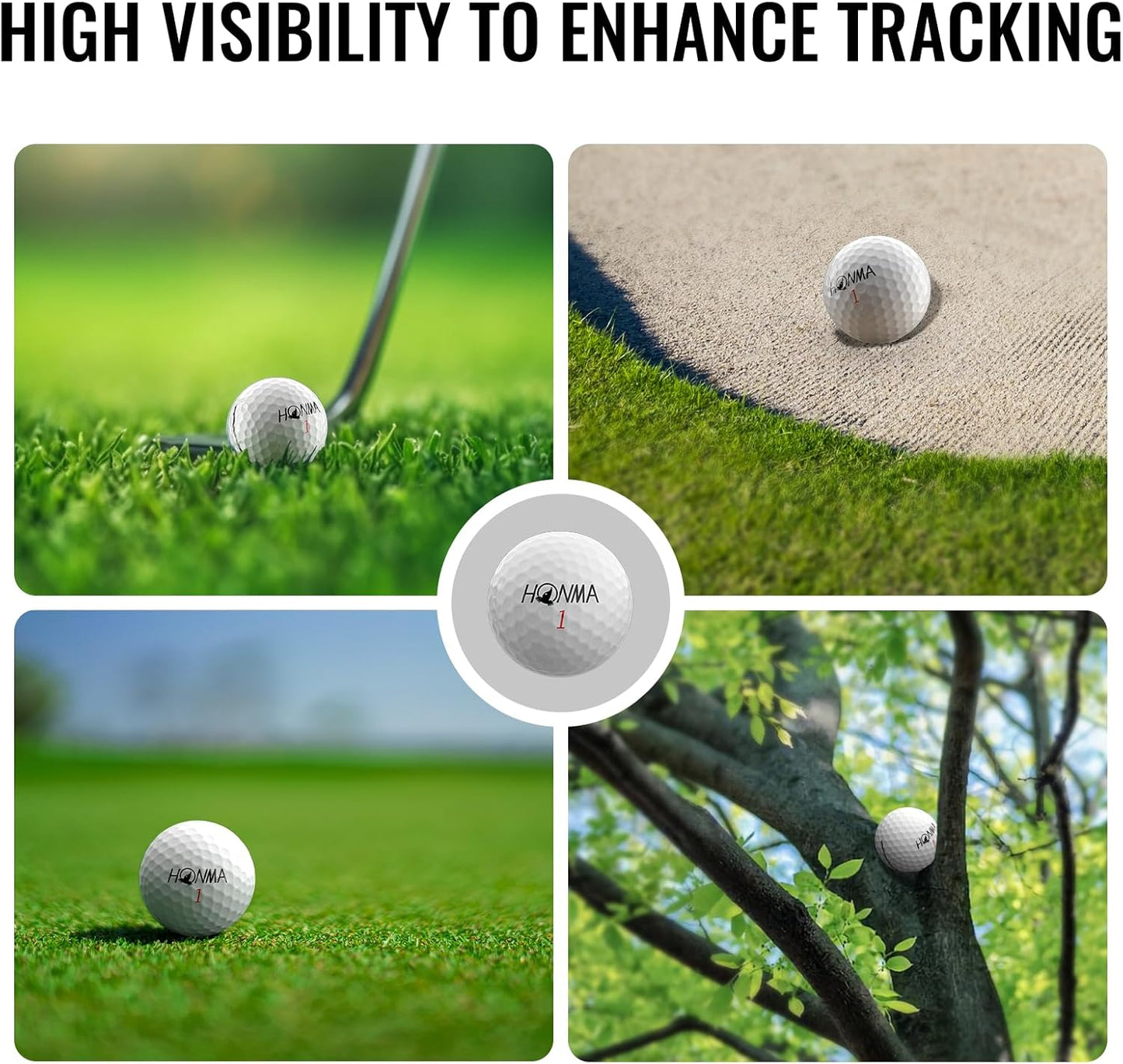 TW-X & TW-S Tour Golf Balls, 3-Piece, White & Yellow, 1 Dozen | Precision Spin Control • Long Distance • Soft Feel • Stable Flight • For Moderate to Fast Swing Speeds