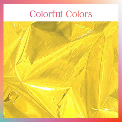 2 Pieces Orange & Yellow Iridescence Tablecloth, 40 x 108“ Disposable Shiny Laser Table Cloth, Glitter Plastic Tablecloths, Holographic Iridescent Table Cover for Party Decoration, Wedding and Banquet