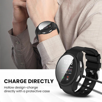 Screen Protector Case Compatible for Samsung Galaxy Watch 7 40mm 44mm Soft TPU Bumper Cover Case Replacement for Galaxy Watch 7 Smart Watch (8Colors, 44MM)
