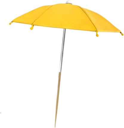 Plant Umbrella, Plants Shade Cover, Simple Installation, Cloth Parasol for Outdoor Plants Vegetables Flower Pot, Yellow