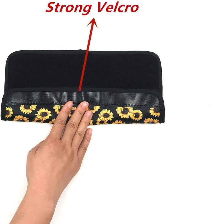 Solid Color Yellow Seat Belt Shoulder Pads Car Accessories for Women Girl, Car Accessories, Protect Adult Kids