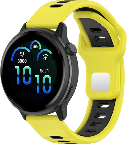 Fit for Garmin Vivoactive 6 Watch Band Women Men, 20mm Quick Release Silicone Replacement Bands Straps Wristbands Bracelet Accessories Fit for Garmin Approach S50 Smartwatch
