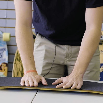 Skateboard Grip Tape, 9" x 33", for Longboard, Cruiser and Scooter Griptape, Non Slip, Easy to Apply
