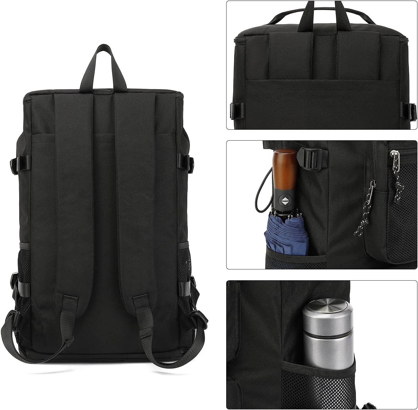 Gym Duffle Bag Backpack 4-Way Waterproof with Shoes Compartment for travel Sport Hiking laptop - Colors B