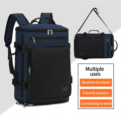 Gym Duffle Bag Backpack 4-Way Waterproof with Shoes Compartment for travel Sport Hiking laptop - Colors B