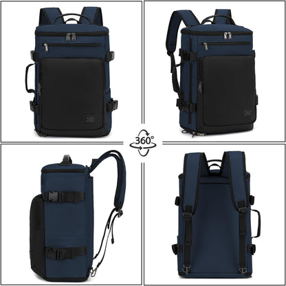 Gym Duffle Bag Backpack 4-Way Waterproof with Shoes Compartment for travel Sport Hiking laptop - Colors B