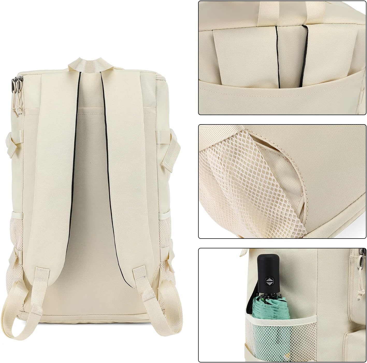 Gym Duffle Bag Backpack 4-Way Waterproof with Shoes Compartment for travel Sport Hiking laptop - Colors B