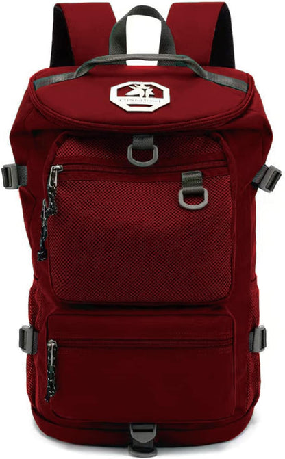 Gym Duffle Bag Backpack 4-Way Waterproof with Shoes Compartment for travel Sport Hiking laptop - Colors B