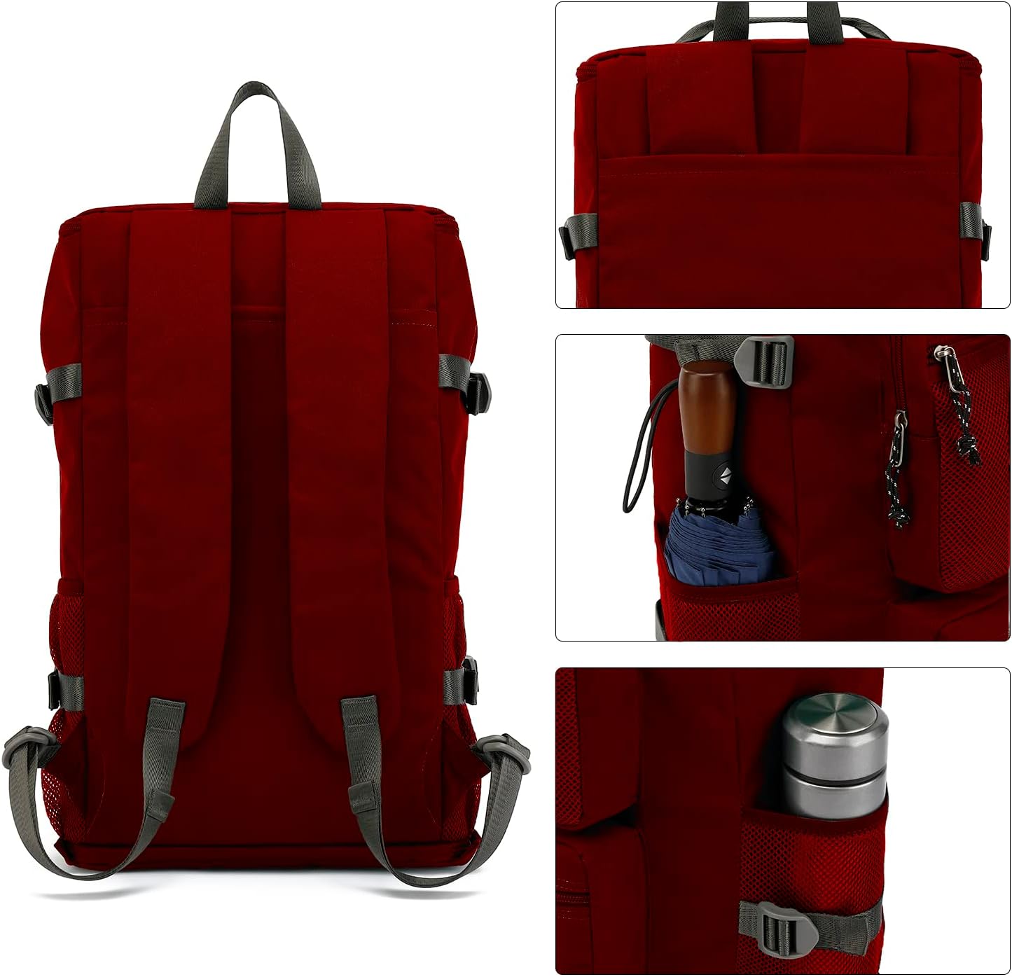 Gym Duffle Bag Backpack 4-Way Waterproof with Shoes Compartment for travel Sport Hiking laptop - Colors B