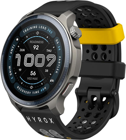 Official Hyrox 22mm Silicone Replacement Strap for Various Models | Compatible with Balance 2, Balance, Bip 6, T-Rex 3, Cheetah Pro, Bip 5, Cheetah, GTR 4