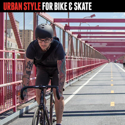 Triple Eight Gotham MIPS Helmet - Ideal for Biking, Skateboarding, in-Line Skating/Rollerblading and Roller Derby