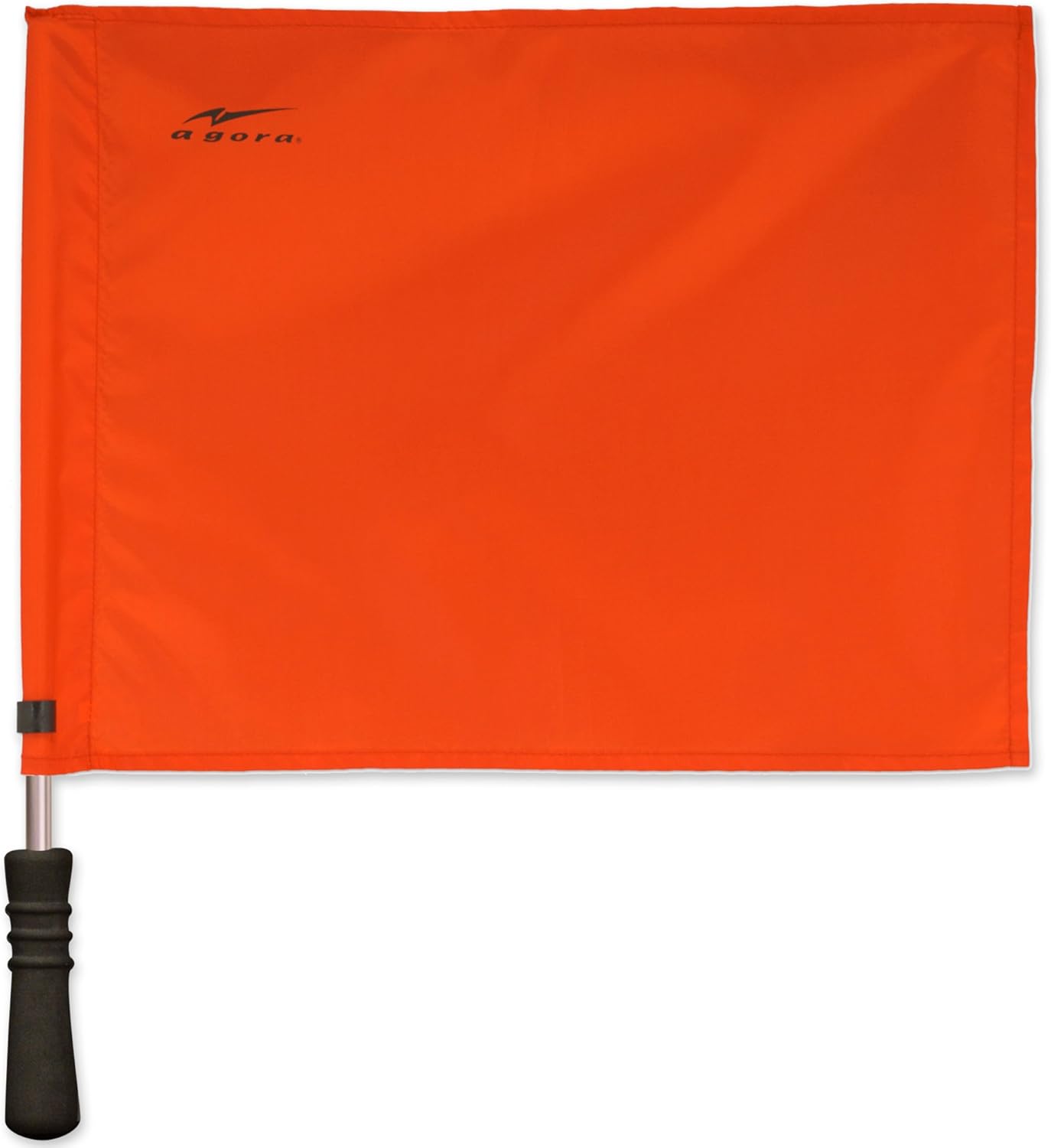 Pro Line Premium Regulation Soccer Referee Flags with Case, Red/Yellow