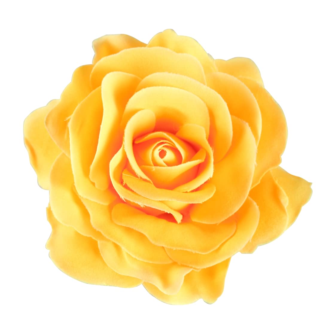 Yellow Rose Hair Clip Artificial Flower Hairpin Brooch for Women | Charming Artificial Rose Design .Perfect Accessory For Proms, Weddings, Or Any Special Party Look.