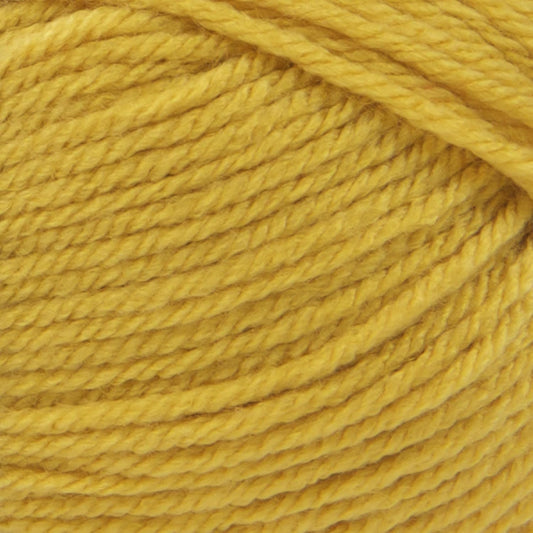Basic Stitch Anti-Pilling Knitting Yarn, Yarn for Crocheting, 1-Pack, Mustard | Basic Everyday Worsted Weight Knit & Crochet Acrylic Fiber for Machine Washable Blankets, Aran Sweaters, Cowls, Scarves