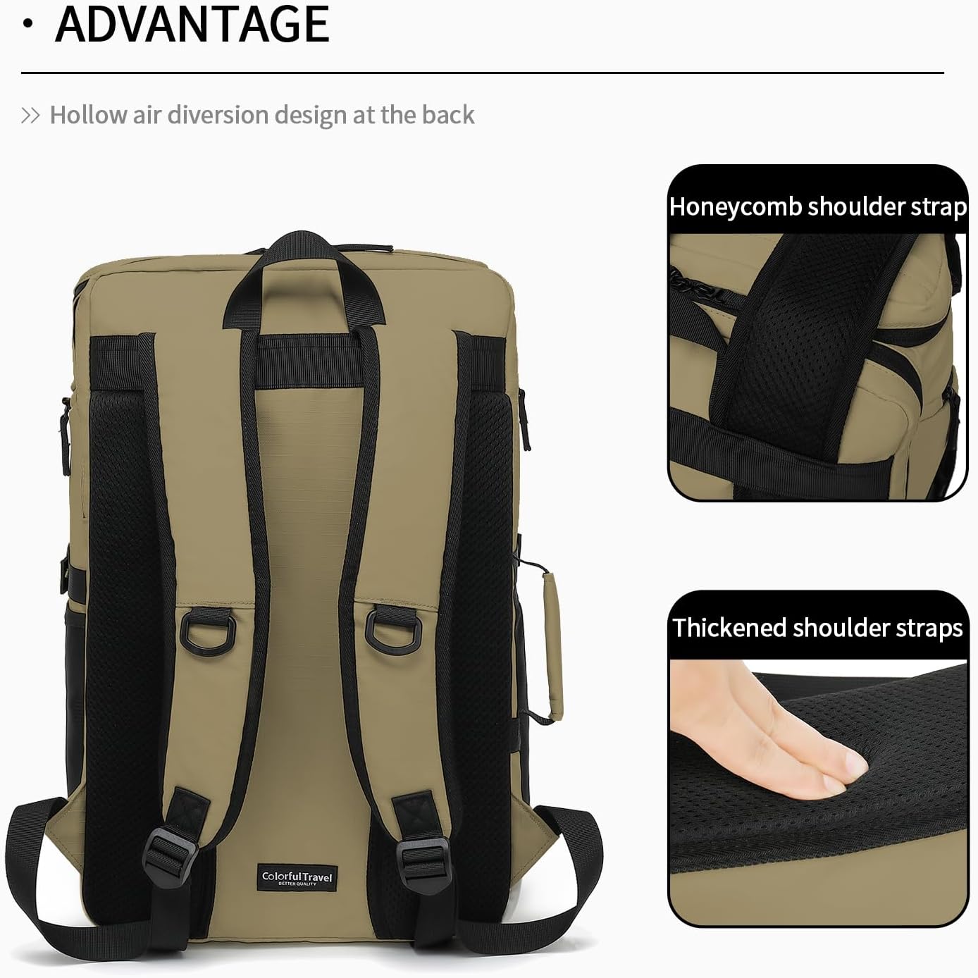 Gym Duffle Bag Backpack 4-Way Waterproof with Shoes Compartment for travel Sport Hiking laptop - Colors A