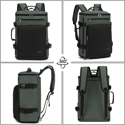Gym Duffle Bag Backpack 4-Way Waterproof with Shoes Compartment for travel Sport Hiking laptop - Colors A