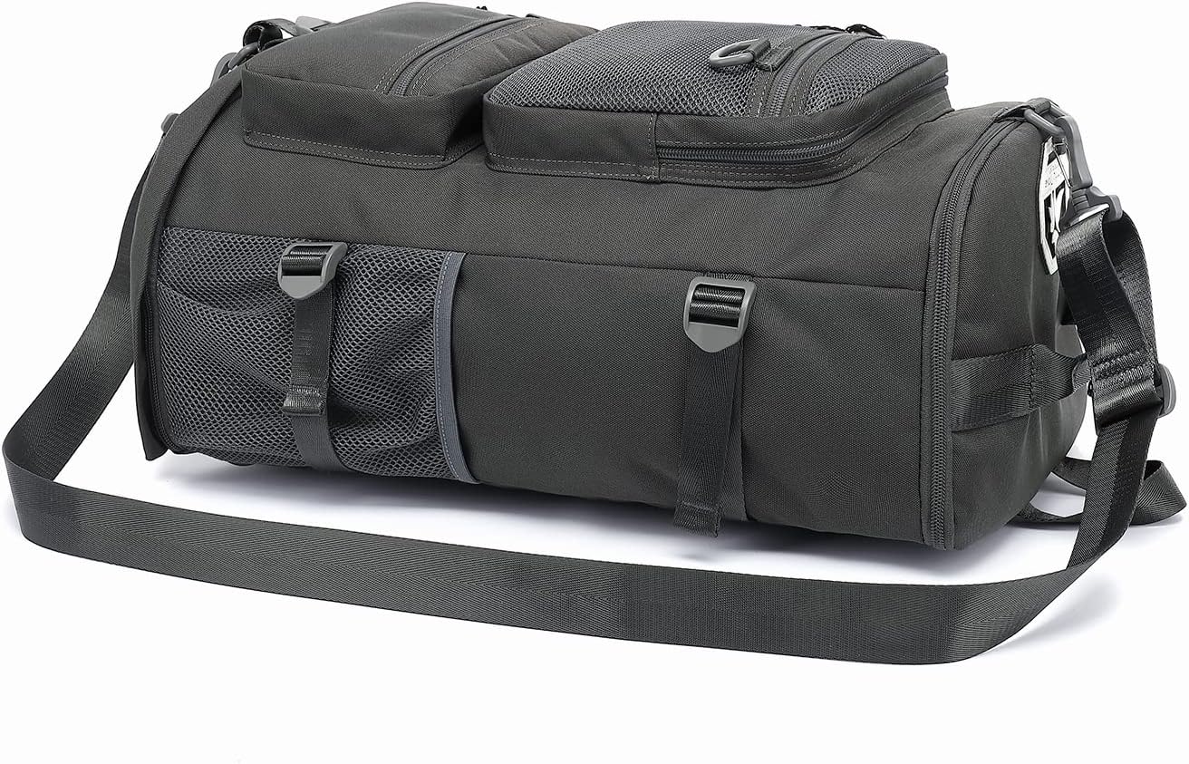 Gym Duffle Bag Backpack 4-Way Waterproof with Shoes Compartment for travel Sport Hiking laptop - Colors A