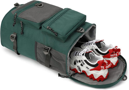 Gym Duffle Bag Backpack 4-Way Waterproof with Shoes Compartment for travel Sport Hiking laptop - Colors A