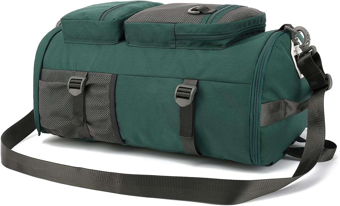 Gym Duffle Bag Backpack 4-Way Waterproof with Shoes Compartment for travel Sport Hiking laptop - Colors A