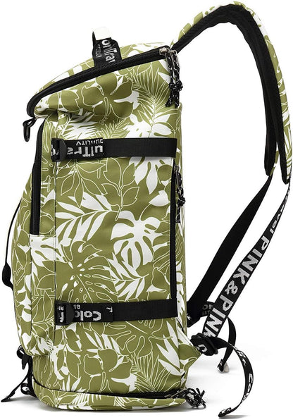 Gym Duffle Bag Backpack 4-Way Waterproof with Shoes Compartment for travel Sport Hiking laptop - Colors A