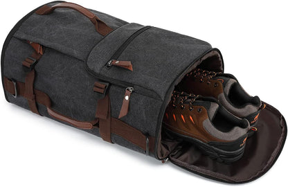 Gym Duffle Bag Backpack 4-Way Waterproof with Shoes Compartment for travel Sport Hiking laptop - Colors A