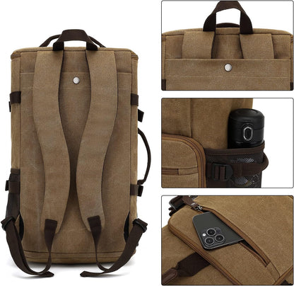Gym Duffle Bag Backpack 4-Way Waterproof with Shoes Compartment for travel Sport Hiking laptop - Colors A