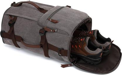 Gym Duffle Bag Backpack 4-Way Waterproof with Shoes Compartment for travel Sport Hiking laptop - Colors A