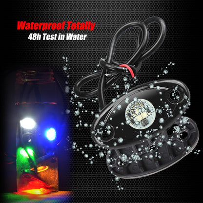 6 Pods LED Rock Lights, Waterproof LED Neon Underglow Light for Car Truck ATV UTV SUV Offroad Boat Underbody Glow Trail Rig Lamp (Yellow)