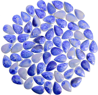 60 Pieces Kiln Transformation Ceramics Mosaic Tiles for Crafts, Yellow Raindrop Bulk Ceramics Pieces Mosaic Supplies for Mosaic Projects Home Decoration(18x28mm)