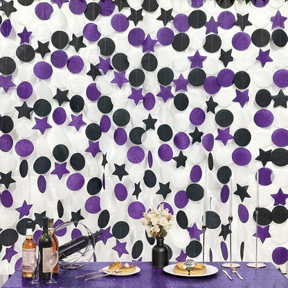 192Ft Yellow Party Decorations Ombre Yellow White Big Polka Dots Backdrop Streamer Gradient Yellow Tissue Paper Circle Dot Hanging Garland for Lemon Bee Sunflower Birthday Party Supplies