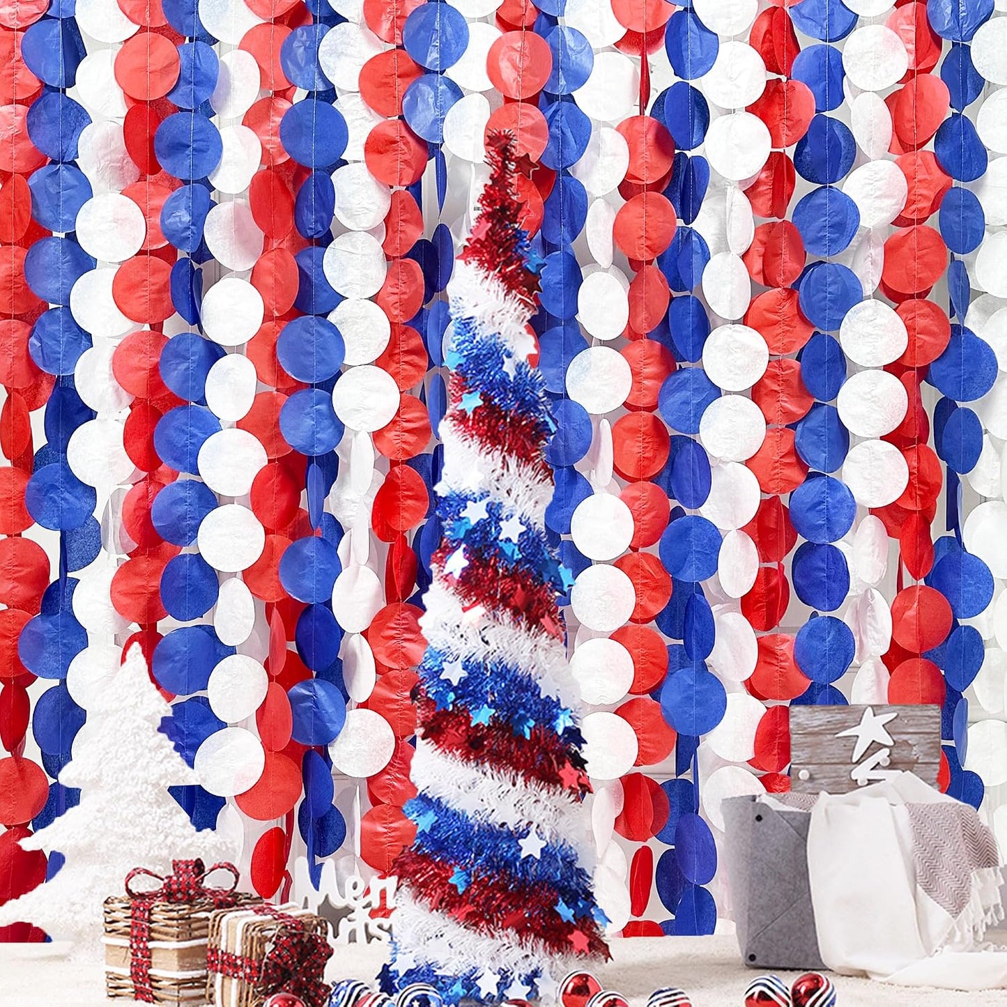 192Ft Yellow Party Decorations Ombre Yellow White Big Polka Dots Backdrop Streamer Gradient Yellow Tissue Paper Circle Dot Hanging Garland for Lemon Bee Sunflower Birthday Party Supplies