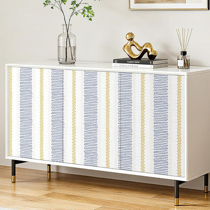 Blue White Gold Striped Wallpaper Peel and Stick Coastal Dune Stripe Wallpaper Prepasted Vinyl Stripes Navy Gold Yellow Tan Cream Polka Dots Blue Striped Contact Paper Strips 17.5x78.8