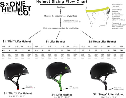 S1 Lifer Helmet for Skateboarding, BMX, and Roller Skating - Colors A