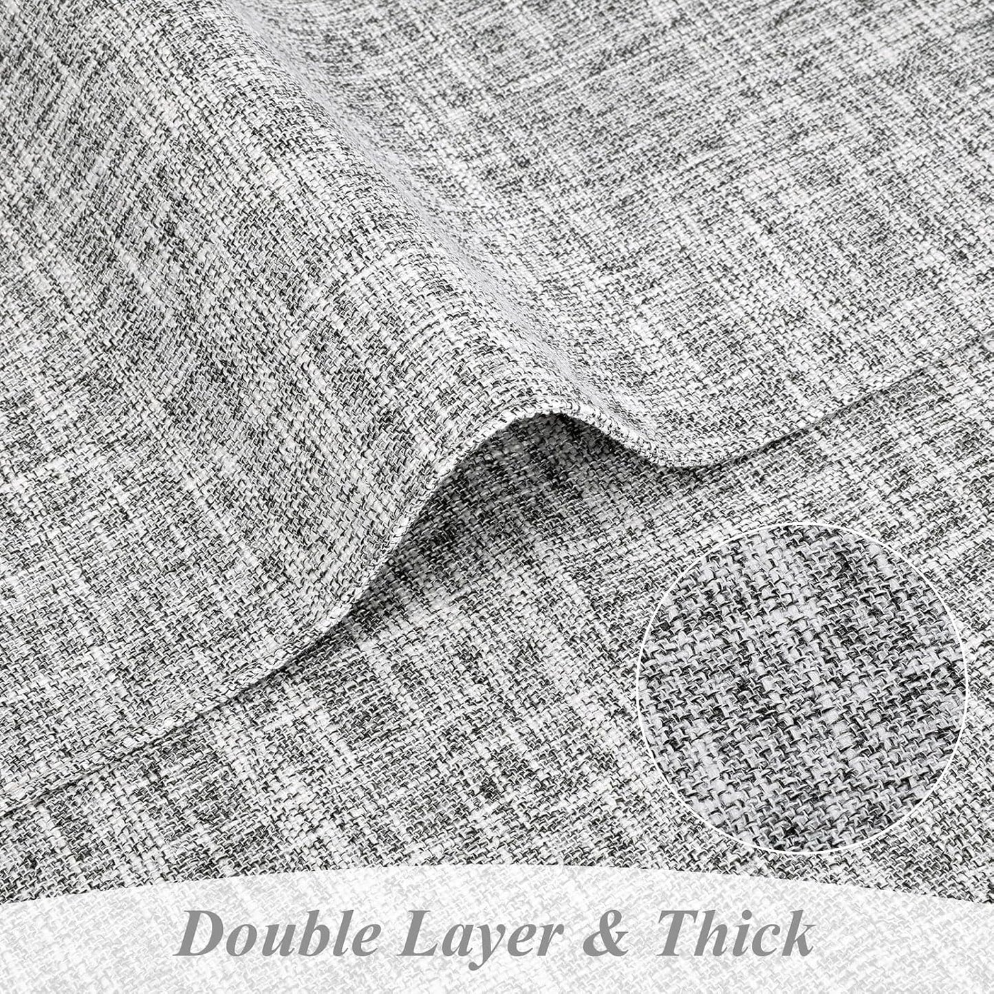 Woven Fabric Placemats Set of 4 Heat Resistant Place Mats Non Slip Washable Double Layer Cloth Placemats Reversible Table Mats Kitchen Dining Table Decor (4, Yellow)
