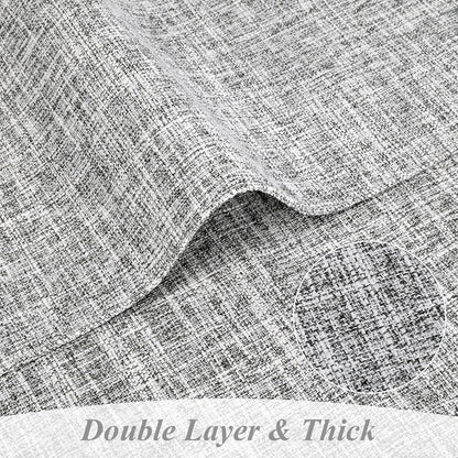 Woven Fabric Placemats Set of 4 Heat Resistant Place Mats Non Slip Washable Double Layer Cloth Placemats Reversible Table Mats Kitchen Dining Table Decor (4, Yellow)