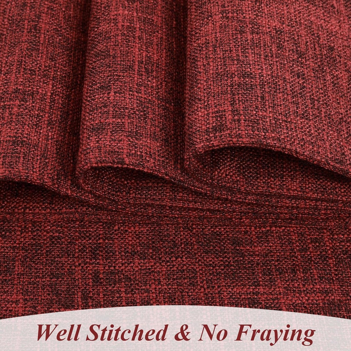Woven Fabric Placemats Set of 4 Heat Resistant Place Mats Non Slip Washable Double Layer Cloth Placemats Reversible Table Mats Kitchen Dining Table Decor (4, Yellow)