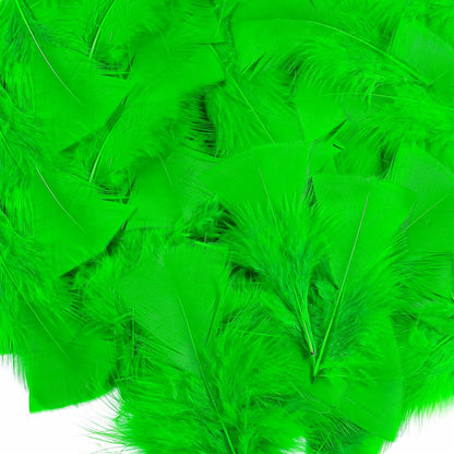 Yellow Turkey Craft Feathers Bulk for Crafts Supplies,300Pcs,3-5inch | Soft Natural Small Feathers for DIY School Crafts,Dream Catcher,Easter,Halloween,Thanksgiving Home Party and Costume Decor