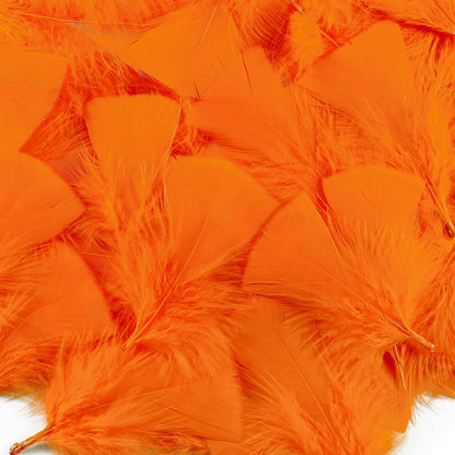 Yellow Turkey Craft Feathers Bulk for Crafts Supplies,300Pcs,3-5inch | Soft Natural Small Feathers for DIY School Crafts,Dream Catcher,Easter,Halloween,Thanksgiving Home Party and Costume Decor