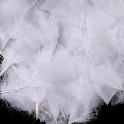 Yellow Turkey Craft Feathers Bulk for Crafts Supplies,300Pcs,3-5inch | Soft Natural Small Feathers for DIY School Crafts,Dream Catcher,Easter,Halloween,Thanksgiving Home Party and Costume Decor