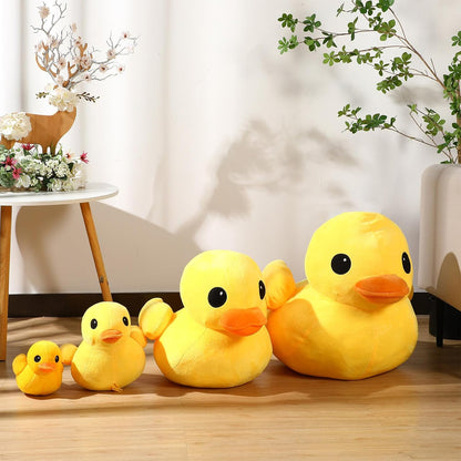 2 Pcs Giant Yellow Duck Stuffed Animal Large Duck Plush Toy Animal Stuffed Pillow for Kids Adults Birthday Gift Party Bedroom Sofa Decoration Huggable Cushion(7.9 Inch)