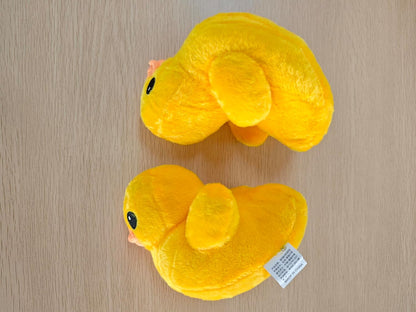 2 Pcs Giant Yellow Duck Stuffed Animal Large Duck Plush Toy Animal Stuffed Pillow for Kids Adults Birthday Gift Party Bedroom Sofa Decoration Huggable Cushion(7.9 Inch)